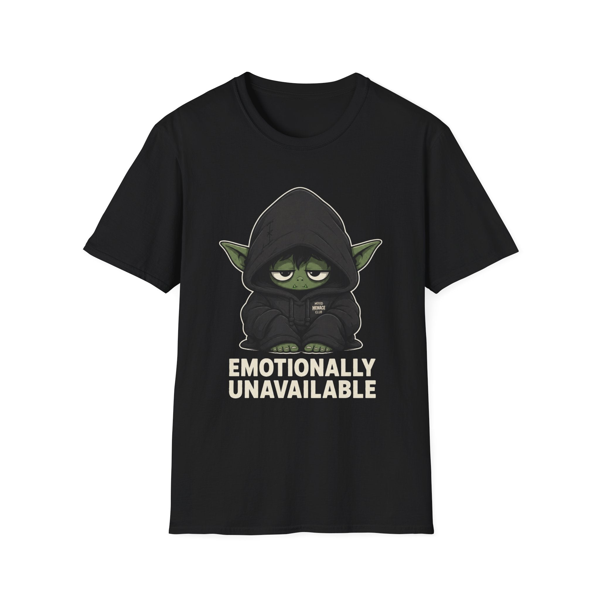 Cute Hooded Alien Graphic T-Shirt