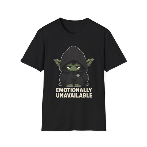 Cute Hooded Alien Graphic T-Shirt