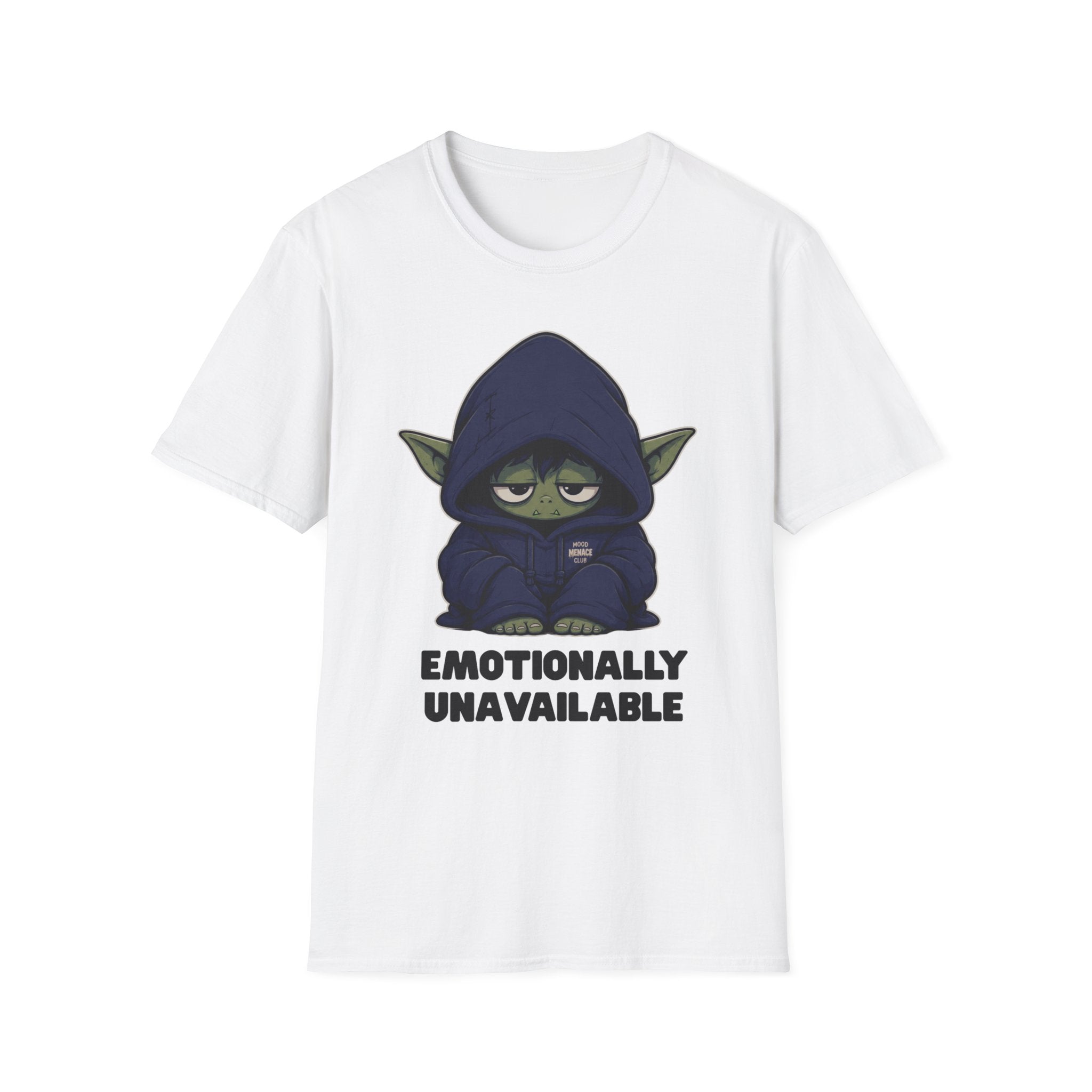 Cute Hooded Alien Graphic T-Shirt