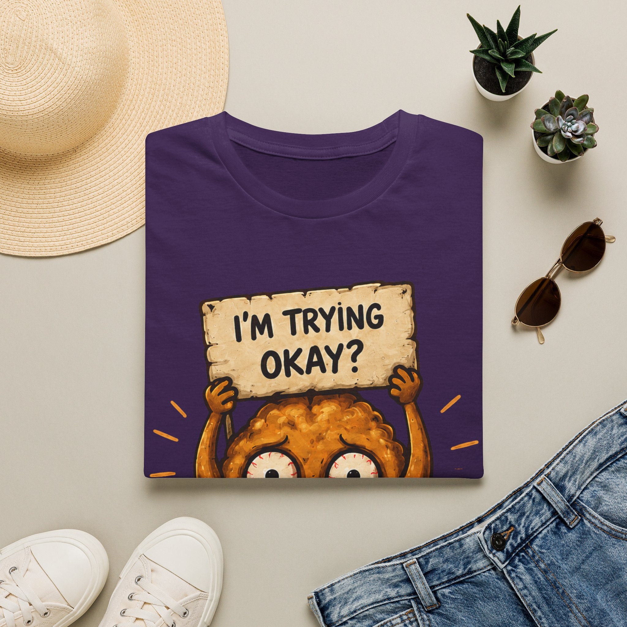 I'm Trying Okay? T‑Shirt
