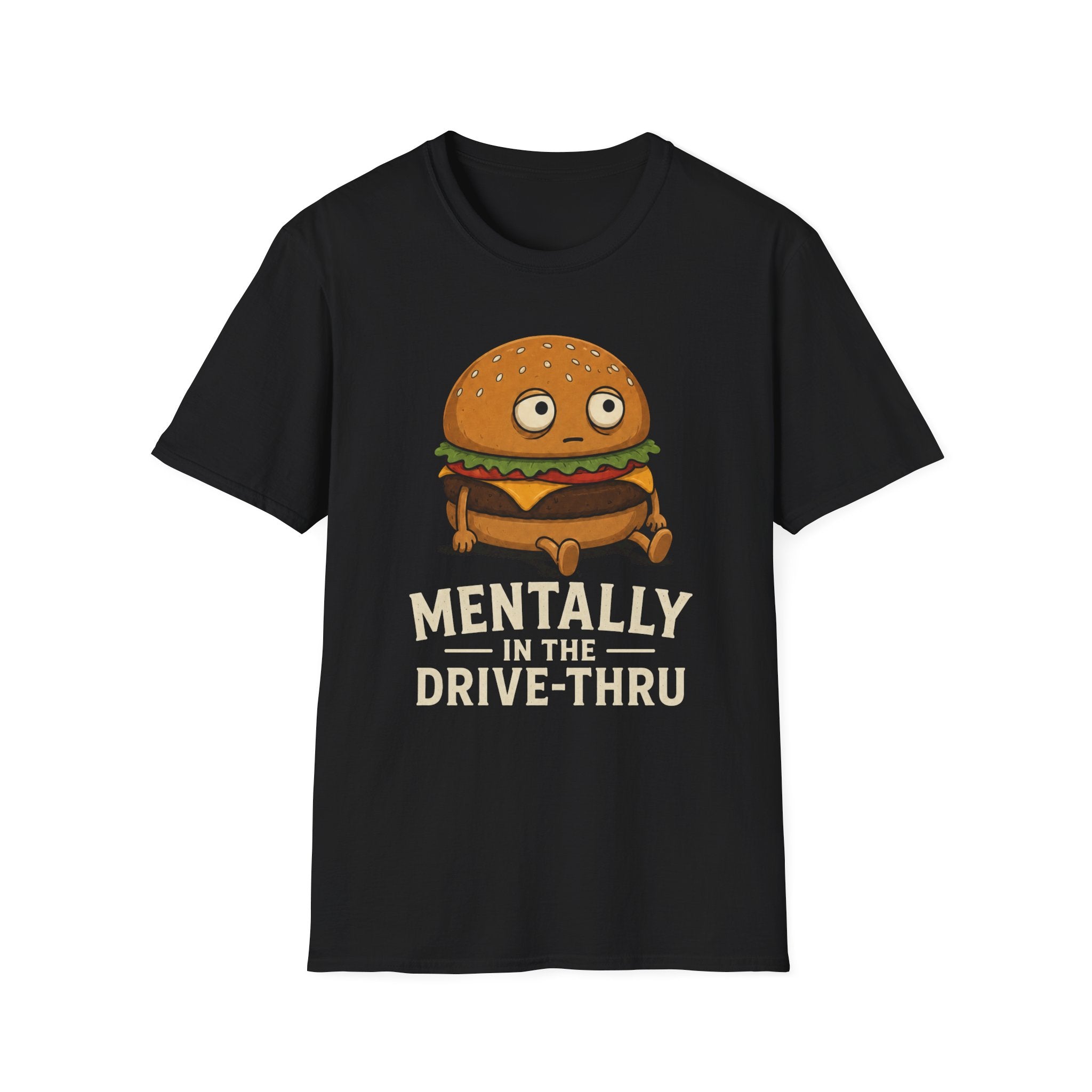 Funny Burger Graphic Tee