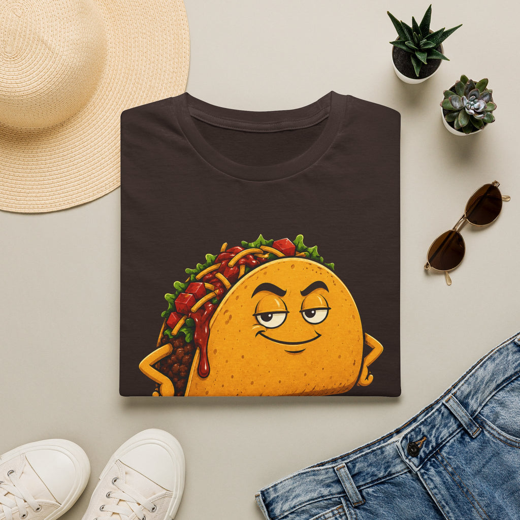 Too Saucy To Care Funny Taco Tee