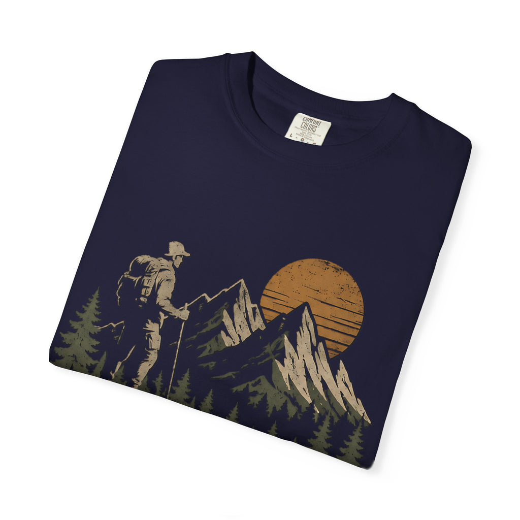 Gone Outside To Avoid Going Insane Shirt | Funny Hiking Tee | Outdoor Graphic T-Shirt