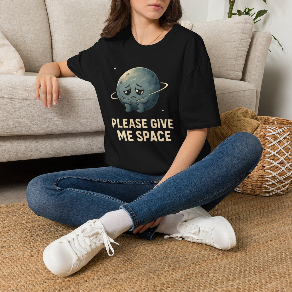 Sad Saturn Graphic Tee