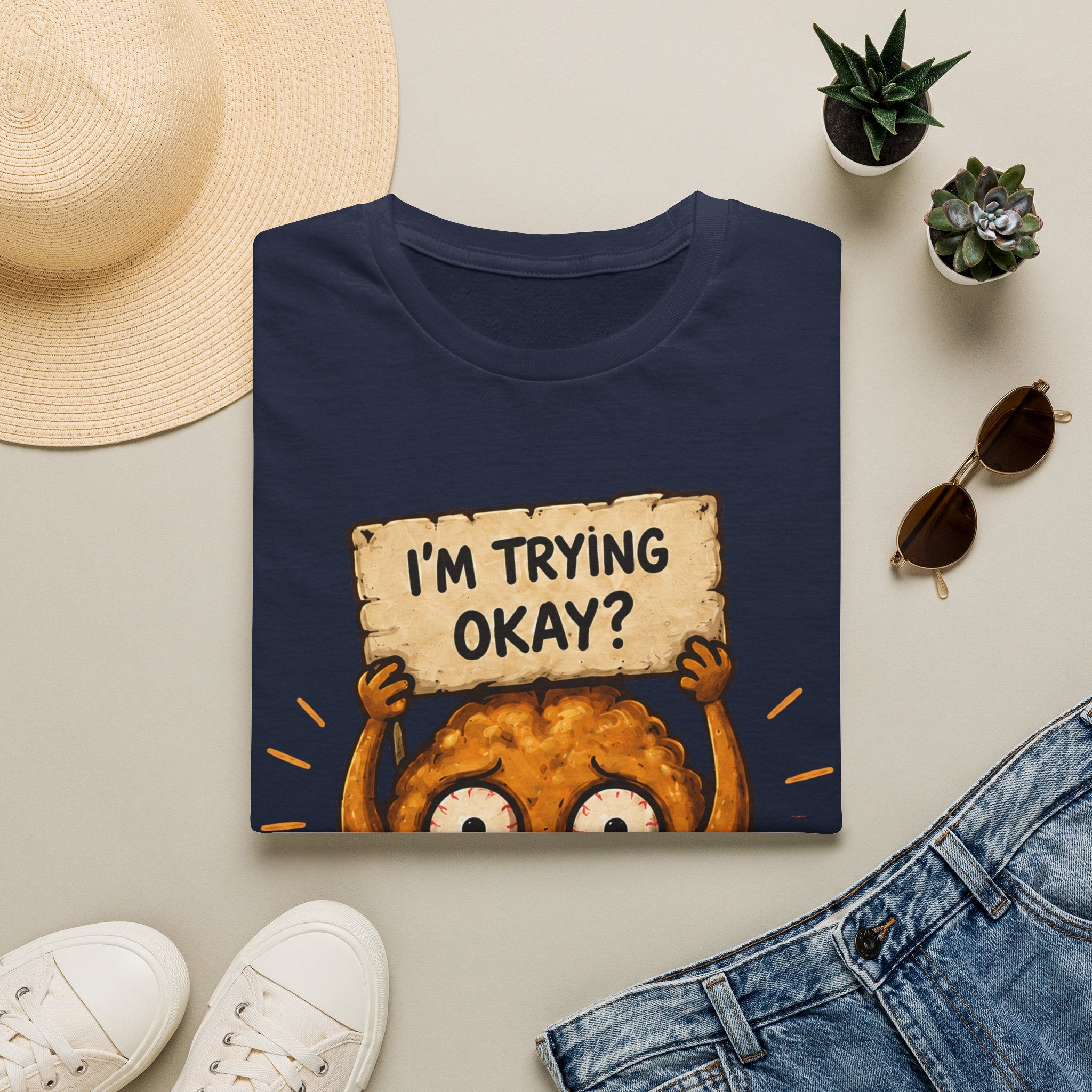 I'm Trying Okay? T‑Shirt